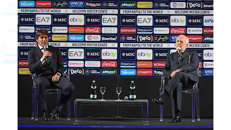 De Laurentiis-Conte, nessun incontro! Ecco come stanno le cose
