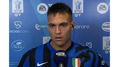 Lautaro: “Lottiamo a testa alta su tutti i fronti, orgoglioso dell’Inter”