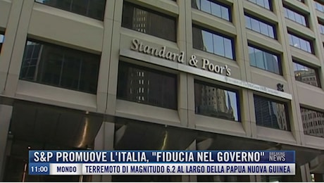 Breaking News delle 11.00 | S&P promuove l'Italia, Fiducia nel governo