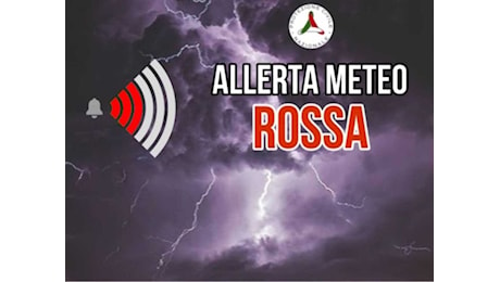 Meteo: Allerta Rossa in Sicilia, codice giallo su tre regioni, il comunicato della Protezione Civile