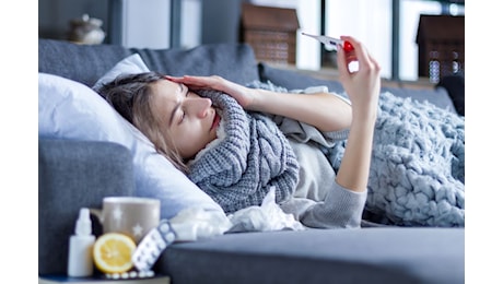 Un milione e mezzo di italiani a letto con l'influenza