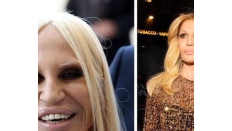 Donatella Versace irriconoscibile, il nuovo look.