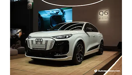 Nuova Audi Q6 Sportback e-tron: i prezzi e i motori. Le informazioni