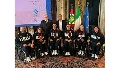 La Nazionale Paralimpica al Quirinale per la consegna del tricolore