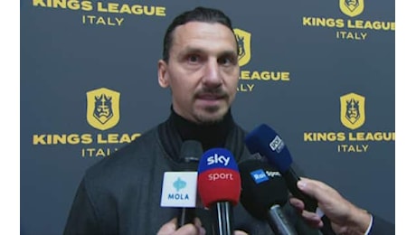 Kings League, Ibrahimovic: Al Milan serve equilibrio, possiamo fare meglio. VIDEO