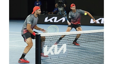 Tennis: Torneo Montreal. Bolelli-Vavassori fuori nei quarti in doppio