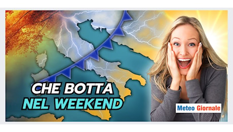 Meteo: weekend da brividi