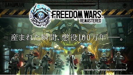 Bandai Namco presenta le novità di Freedom Wars Remastered