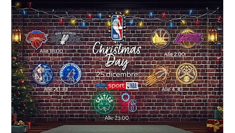 NBA, Christmas Day 2024: le cinque partite in programma su Sky Sport per Natale