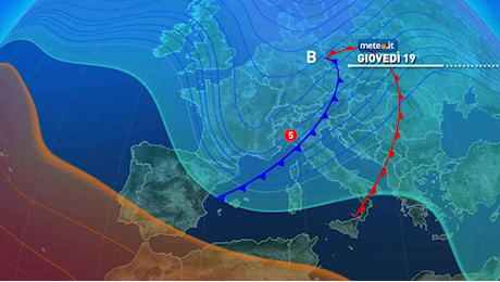 Meteo, maltempo in arrivo: tanta pioggia, freddo e venti di tempesta. Le previsioni dal 19 dicembre