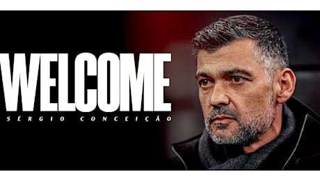 Conceicao al Milan, è ufficiale: contratto e dettagli. Esordio contro la Juve