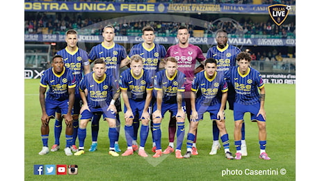 Fine primo tempo, Hellas Verona-Monza 0-1