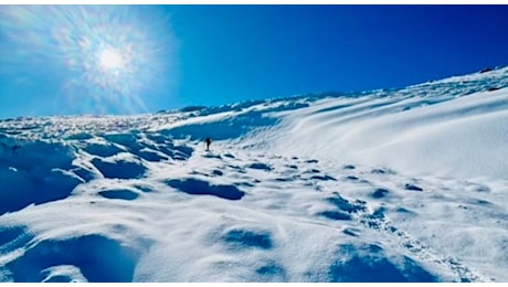 Sardegna, la prima neve regala uno scenario mozzafiato