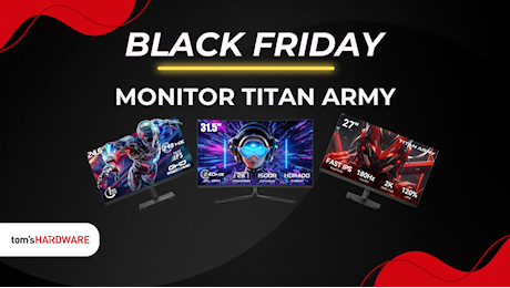 Monitor gaming Titan Army in SUPER SCONTO per il Black Friday!