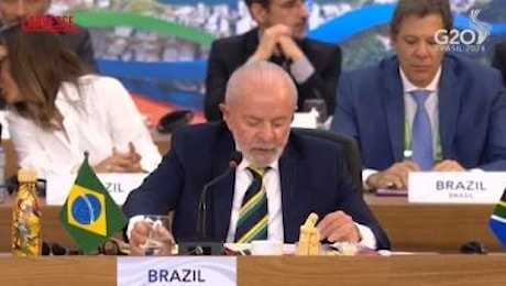 G20, il presidente del Basile Lula: Obiettivo alleanza globale contro la fame e la povertà