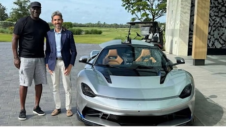 Non solo Ibra, una supercar anche per Michael Jordan: si è regalato una Pininfarina Battista