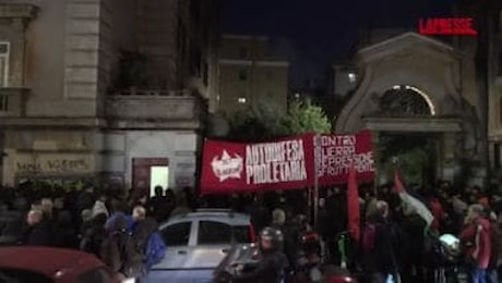 Acca Larentia, presidio antifascista a Roma contro le celebrazioni per l'anniversario