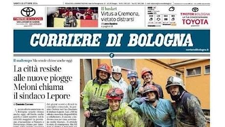 L'apertura del Corriere di Bologna sul match del Dall'Ara: Ufficiale: Bologna-Milan non si gioca