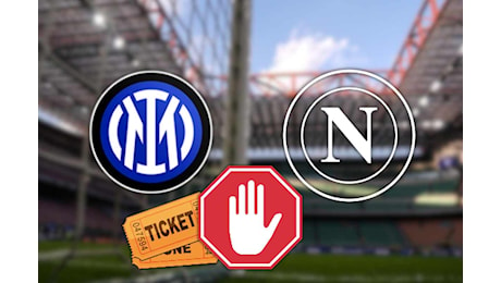 Inter-Napoli vietata ai residenti in Campania, ma c’è l’escamotage