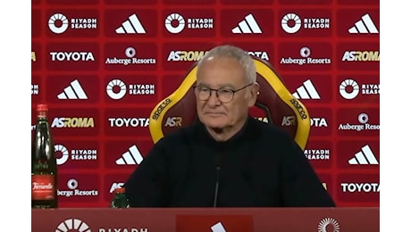 DIRETTA Tottenham-Roma, Ranieri in conferenza stampa LIVE