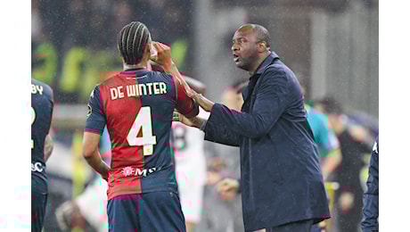Genoa, Vieira: “Recupera solo Onana. Col Napoli concentrati sui dettagli per novanta minuti”