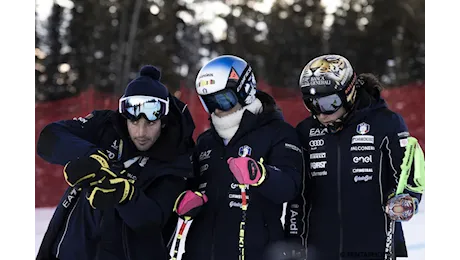 La startlist del primo super-g di coppa: Brignone (n° 10) e le azzurre all'attacco della Birds of Prey