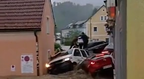 Temporali e inondazioni colpiscono l'Austria, (Video) la Stiria tra le regioni più danneggiate