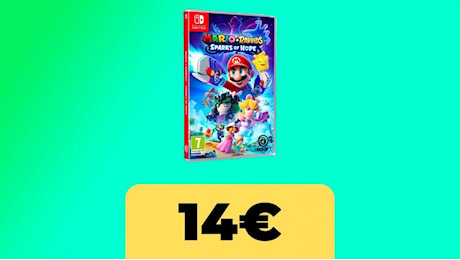 Mario + Rabbids Sparks of Hope, il titolo di Ubisoft è in forte sconto con la Festa delle Offerte Prime 2024