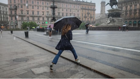 Maltempo, allerta arancione per martedì 8 ottobre a Milano: previste piogge intense