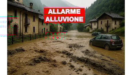 Maltempo in intensificazione: allerta alluvioni tra Piemonte e Valle d’Aosta