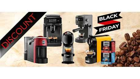 Le migliori macchine per espresso e non solo in offerta al Black Friday