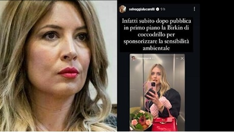 Lucarelli smaschera Ferragni: dettaglio borsa e frase sulla tragedia