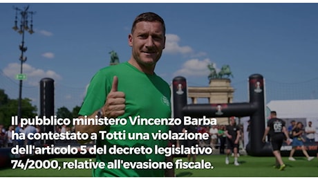 Totti indagato per omessa dichiarazione dei redditi: pagato un milione, verso l'archiviazione