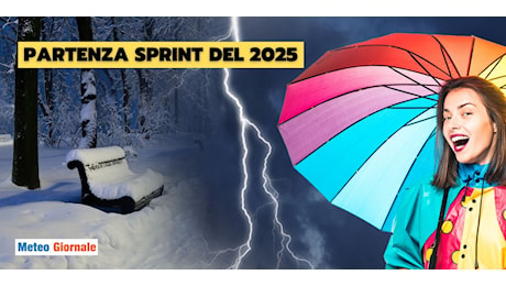 Meteo: pausa dal maltempo, inizio del 2025 si torna all’antico