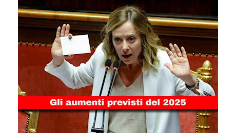 Rincari nel 2025.Gli aumenti “per ora!”