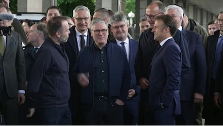 Leader europei a Kiev, Meloni in videoncoferenza a incontro con Zelensky
