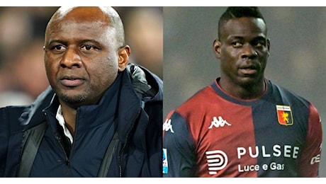 Balotelli-Vieira, atto IV. Da Nizza a Genova per ritrovarsi e fare pac...