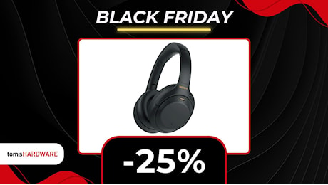 Le cuffie TOP di Sony scendono a soli 180€ nell'ultimo giorno del Black Friday